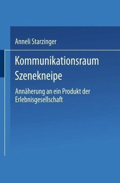 Cover Kommunikationsraum Szenekneipe (eBook, PDF)