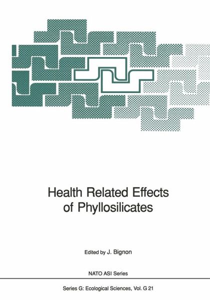 Health Related Effects of Phyllosilicates (eBook, PDF) Health Related Effects of Phyllosilicates (eBook, PDF)