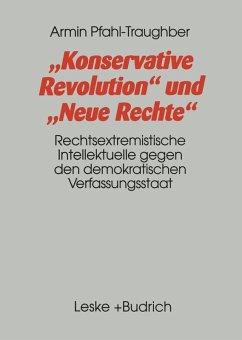 Konservative Revolution und Neue Rechte (eBook, PDF) - Pfahl-Traughber, Armin