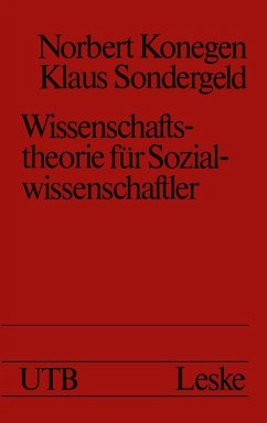 Cover Wissenschaftstheorie für Sozialwissenschaftler (eBook, PDF)