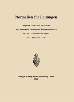 Normalien für Leitungen (eBook, PDF) - Elektrotechniker, Verband Deutscher