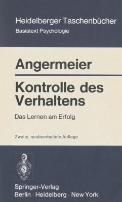 Cover Kontrolle des Verhaltens (eBook, PDF)