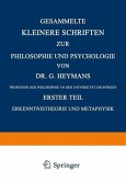 Gesammelte Kleinere Schriften zur Philosophie und Psychologie (eBook, PDF)