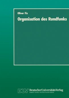 Cover Organisation des Rundfunks (eBook, PDF)