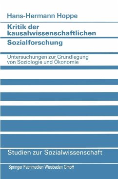 Cover Kritik der kausalwissenschaftlichen Sozialforschung (eBook, PDF)