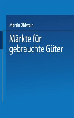 Märkte für gebrauchte Güter (eBook, PDF)