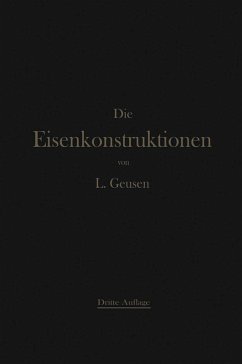 Die Eisenkonstruktionen (eBook, PDF) - Geusen, Leonhard