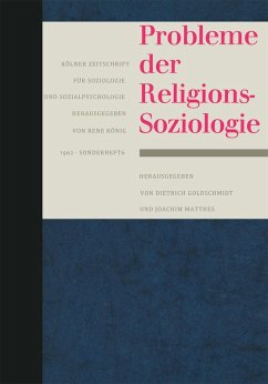 Cover Probleme der Religionssoziologie (eBook, PDF)