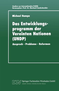 Cover Das Entwicklungsprogramm der Vereinten Nationen (UNDP) (eBook, PDF)