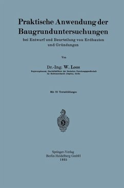 Cover Praktische Anwendung der Baugrunduntersuchungen (eBook, PDF)