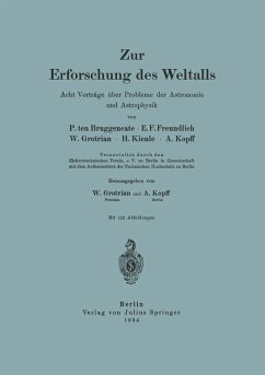 Cover Zur Erforschung des Weltalls (eBook, PDF)