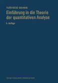 Einführung in die Theorie der quantitativen Analyse (eBook, PDF)