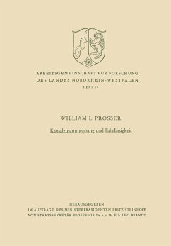 Kausalzusammenhang und Fahrlässigkeit (eBook, PDF) - Prosser, William Lloyd