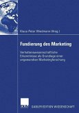 Fundierung des Marketing (eBook, PDF)