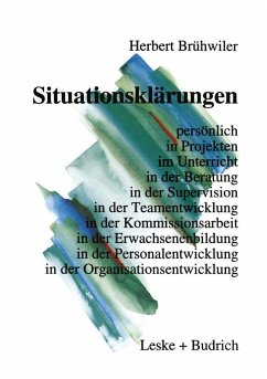 Cover Situationsklärungen (eBook, PDF)