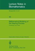 Mathematical Modeling of the Hearing Process (eBook, PDF)
