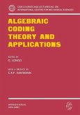 Algebraic Coding Theory and Applications (eBook, PDF)