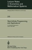 Semi-Infinite Programming and Applications (eBook, PDF)