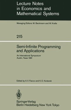 Semi-Infinite Programming and Applications (eBook, PDF)