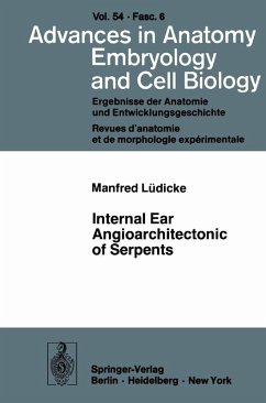 Cover Internal Ear Angioarchitectonic of Serpents (eBook, PDF)