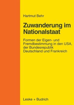Zuwanderungspolitik im Nationalstaat (eBook, PDF) - Behr, Hartmut