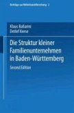 Die Struktur kleiner Familienunternehmen in Baden-Württemberg (eBook, PDF)