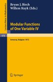 Modular Functions of One Variable IV (eBook, PDF)