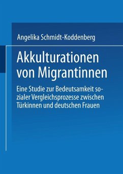 Akkulturation von Migrantinnen (eBook, PDF) - Schmidt-Koddenberg, Angelika