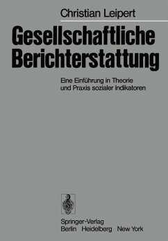 Gesellschaftliche Berichterstattung (eBook, PDF) - Leipert, C.