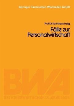 Fälle zur Personalwirtschaft (eBook, PDF) - Pullig, Karl-Klaus