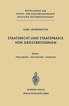 Cover Staatsrecht und Staatspraxis von Grossbritannien (eBook, PDF)