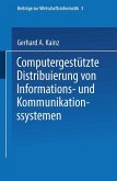 Computergestützte Distribuierung von Informations- und Kommunikationssystemen (eBook, PDF)
