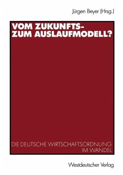 Cover Vom Zukunfts- zum Auslaufmodell? (eBook, PDF)