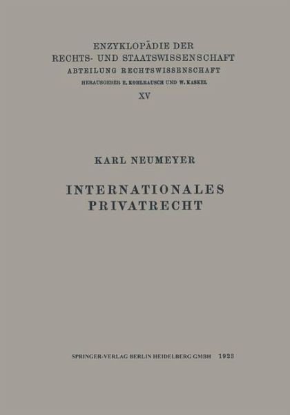 Internationales Privatrecht (eBook, PDF) Internationales Privatrecht (eBook, PDF)