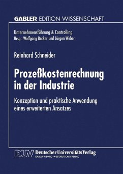 Cover Prozeßkostenrechnung in der Industrie (eBook, PDF)