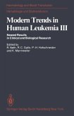 Modern Trends in Human Leukemia III (eBook, PDF)