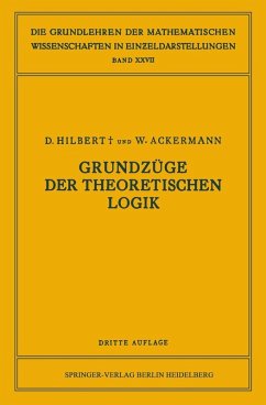 Grundzüge der Theoretischen Logik (eBook, PDF) - Hilbert, David; Ackermann, Walter