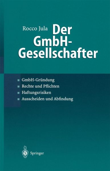 Der GmbH-Gesellschafter (eBook, PDF) Der GmbH-Gesellschafter (eBook, PDF)