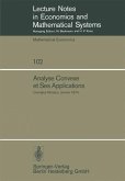 Analyse Convexe et Ses Applications (eBook, PDF)