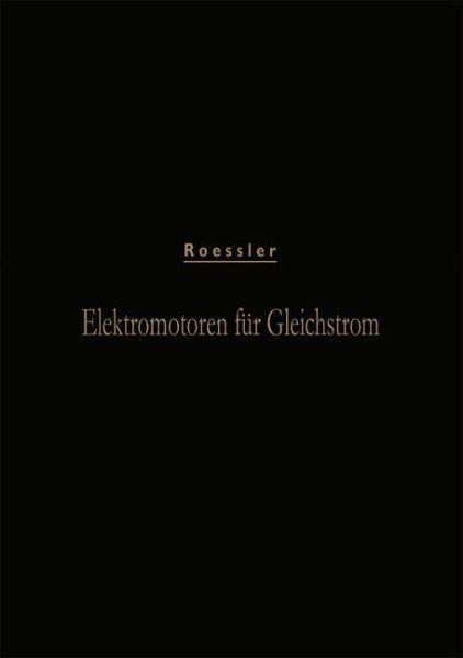 Elektromotoren für Gleichstrom (eBook, PDF)