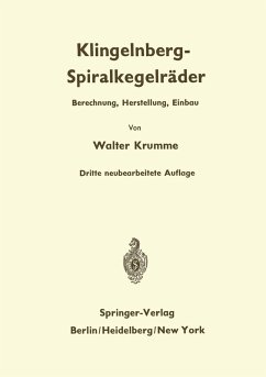 Klingelnberg-Spiralkegelräder (eBook, PDF) - Krumme, Walter