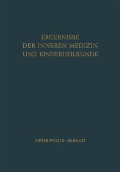 Cover Ergebnisse der Inneren Medizin und Kinderheilkunde (eBook, PDF)