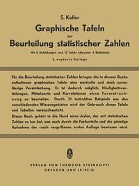 Cover Graphische Tafeln zur Beurteilung statistischer Zahlen (eBook, PDF)