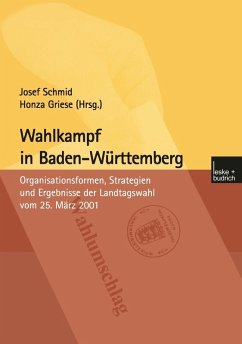Wahlkampf in Baden-Württemberg (eBook, PDF)