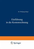 Einführung in die Kostenrechnung (eBook, PDF)