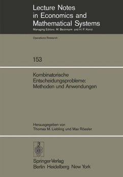 Cover Kombinatorische Entscheidungsprobleme: Methoden und Anwendungen (eBook, PDF)