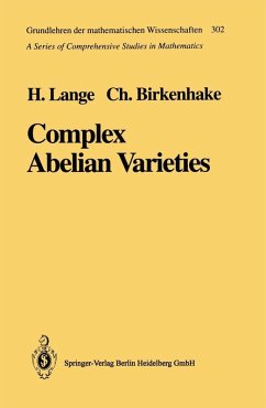 Complex Abelian Varieties (eBook, PDF) - Lange, Herbert; Birkenhake, Christina