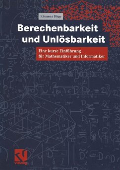 Berechenbarkeit und Unlösbarkeit (eBook, PDF) - Döpp, Klemens