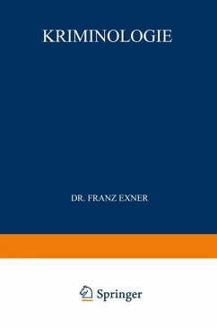 Kriminologie (eBook, PDF) - Exner, Franz