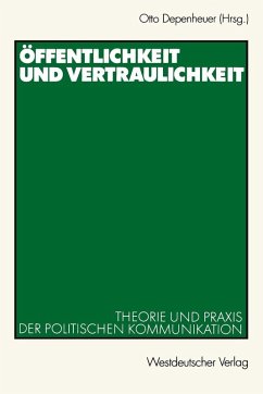 Öffentlichkeit und Vertraulichkeit (eBook, PDF)